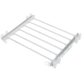 Servetto Pantalonero Extractible et Extensible, Tiroir à Pantalons avec Fermeture Amortie, Barres Extensibles 620-1000mm, Finition Transparente, Référence 1228.151