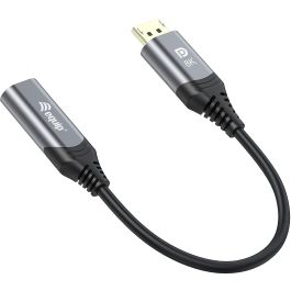Equip Displayport->HDMI Adapter 1.4 St/Bu 8K/60Hz grau