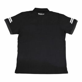 Polo à manches courtes homme Sparco Noir S