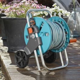 Gardena Aquaroll S Enrouleur de tuyau avec tuyau de 20 m - 18502-50