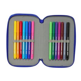 Fourre-tout Real Madrid C.F. Bleu 12,5 x 19,5 x 5,5 cm 37 Pièces