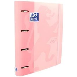 Reliure à anneaux Oxford TOUCH Rose A4+ (4 Unités)