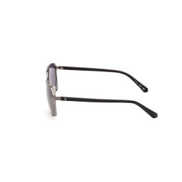 Guess Lunettes de soleil GU00117 08A Homme Rectangulaires Métal Gris 57mm