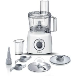 Robot multifonctions BOSCH MultiTalent3 MCM3100W  plus de  20 fonctions  800 W  Capacité de 2,3 L  Blanc/Gris