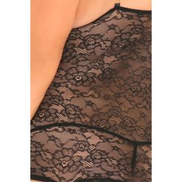 Ensemble de Lingerie René Rofé Noir (XL/XXL)
