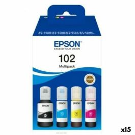 Cartouche d'encre originale Epson Nº102 Multipack Jaune (15 Unités)
