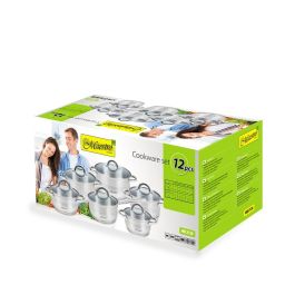 Batterie de Cuisine Feel Maestro MR-2120 Argenté Acier 12 Pièces
