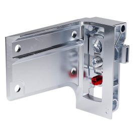 ITALIANA FERRAMENTA H7 Crochet Dissimulé Réglable pour Meubles Lourds Suspendus, Côté Droit ou Gauche