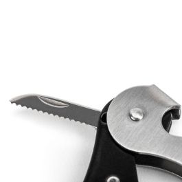 Ouvre-bouteille avec tire-bouchon JATA Noir Acier inoxydable