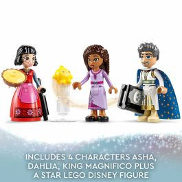 Lego Disney Wish 43224 Castillo del Rey Magnífico, jouet du film Wish avec Asha, Dahlia et le Roi Magnifique