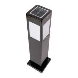 Balise LED Solaire HO-SOLARLAWNLIGHT-03 2700K Panneau 6V/3W Batterie 3.7V/4000mAh avec Télécommande Étanche IP65