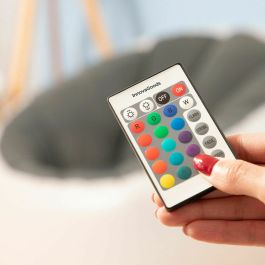 Pack Fauteuil Gonflable avec LED Multicolore et Siège gonflable avec LED multicolore et télécommande InnovaGoods