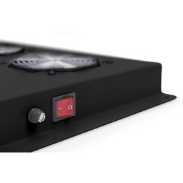 DIGITUS Dachlüftereinheit Unique 4 Lüfter schw.