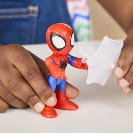 Hasbro Marvel Spidey et Ses Amis Extraordinaires - Arachno-Bolide de Spidey avec Figurine de 7,5 cm et Accessoire - Jouet Enfant des 3 Ans