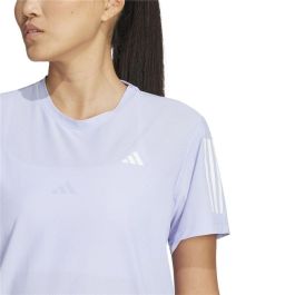 T-shirt à manches courtes femme Adidas Own the Run Lavande Running S