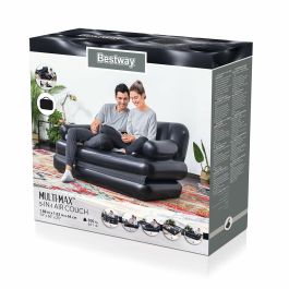 Bestway Fauteuil Gonflable 5 Positions Noir 188x152x64 cm Intérieur 75054