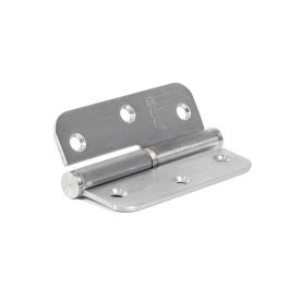 HERRAJES ALK Paumelle Inox Réversible 90x65mm 2.5mm Gauche Inox 201