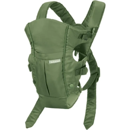 Infantino Swift Classic - Porte-bébé léger avec bavoir Wonder Cover détachable et poche avant extensible - Pour 3.2 à 11.8 kg - Vert Precio: 56.052. SKU: B13QDFZ5TS