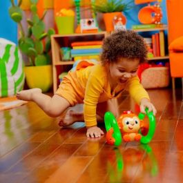 Jouet musical Bright Starts Little Roll & Glow Monkey