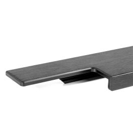 Viefe Poignée encastrable linéaire noir brossé Longueur 247 mm 247