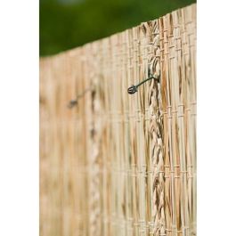 Nature Lot de 200 attaches pour câbles en acier galvanisé plastifié vert naturel - Longueur 16 cm x diamètre 1.4 mm - Attaches de serrage