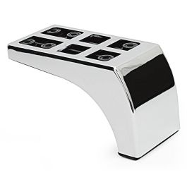 Q&Q Draka Pata Plastico pour Canapé 70x145 mm Hauteur 83mm Finition Chrome Precio: 5.4999996. SKU: B1JFR8J37H