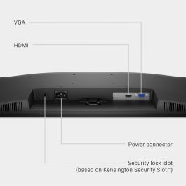 DELL Moniteur SE2425HM 23.8 pouces (60.45cm) IPS Full HD 100Hz HDMI VGA Noir