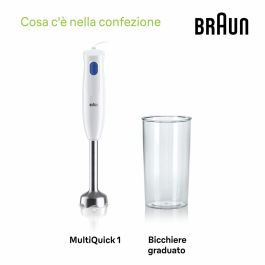 Bol mixeur Braun MQ10.001MWH Blanc 450 W