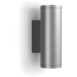 Philips Hue White & Color Ambiance Appear Wandleuchte rund Edelstahl 1200lm