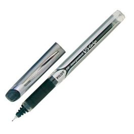 Crayon Roller Pilot V5 Grip Noir 0,3 mm (12 Unités)