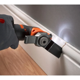 Black + Decker Outil multifonction sans fil BDCOS18N-XJ 18V 18 accessoires (batterie non incluse)