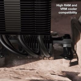 be quiet! Dark Rock 5 Ventirad pour processeur Intel et AMD, Refroidisseur d'air mono tour, Noir, Compatible LGA 1700, 1200, 115x, AM5, AM4