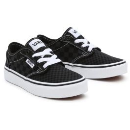 Chaussures de Sport pour Enfants Vans Atwood Tonal Mix Check Noir