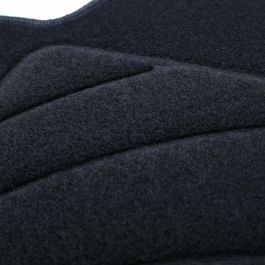 Set de tapis de voitures OCC Motorsport OCCPS0014LOG Noir Porsche 911 992 Velours 5 Pièces