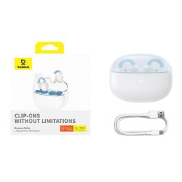 Casques avec Microphone Baseus A00069201223-00 Bleu Blanc