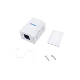 EQUIP 235215 Prise RJ45 UTP 1 Port Cat6a Blanc
