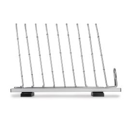 Emuca Porte-pantalons Self à montage latéral pour armoire, Droite, Chromé, Acier et Plastique et Aluminium.