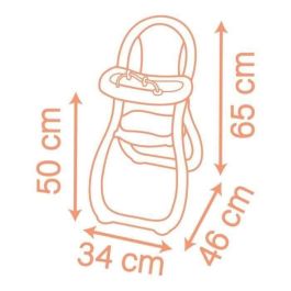 SMOBY - Baby Nurse - Chaise haute - des 18 mois