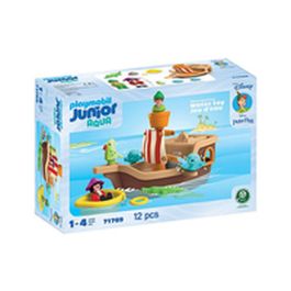 Playmobil 71769 Peter Pan et Bateau Pirate Junior Disney, 12 pièces, dès 12 mois