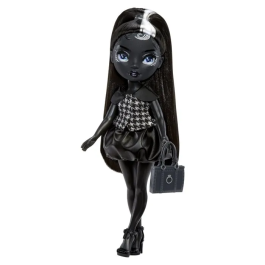 Rainbow High - Poupée mannequin Shanelle Shadow High - Ton monochrome noir - Dès 4 ans