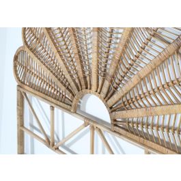 GINER Y COLOMER Tête de lit en rotin naturel, design artisanal, 180 cm de large, finition naturelle