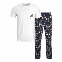 Pyjama Jack & Jones JACSANTA SS Blanc Precio: 33.5900004. SKU: S2022585