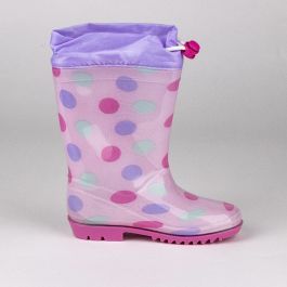 Bottes en Caoutchouc pour Enfants Minnie Mouse Rose
