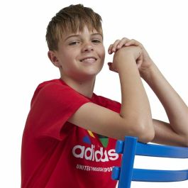 T-shirt à manches courtes unisex Adidas Tiro Nations Pack Graphic Rouge