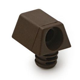 HERRAJES ALK Ensemble Équerre Montage Direct Nylon Marron Trapez