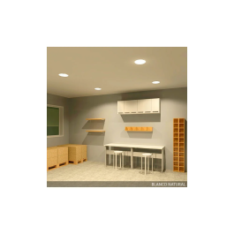 Plaque LED 18W 1800Lm 40.000H avec Télécommande (Intensité-CCT) [HO-PL-18W-RC]