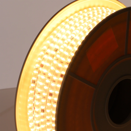 Bande LED 60 LED/M 1500Lm/M 6000K SMD2835 Auto-rectifiée Diffuseur Microprismatique 220VAC IP65 50M 40 000H