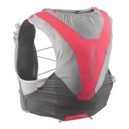 Gilet de course Salomon Adv Skin 5 Set Gris L
