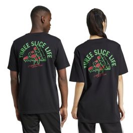 T-shirt à manches courtes homme Adidas Pizza Noir 15-16 Ans