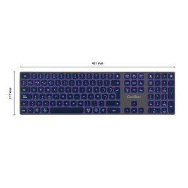clavier et souris CoolBox COO-TEW02-BKB Noir